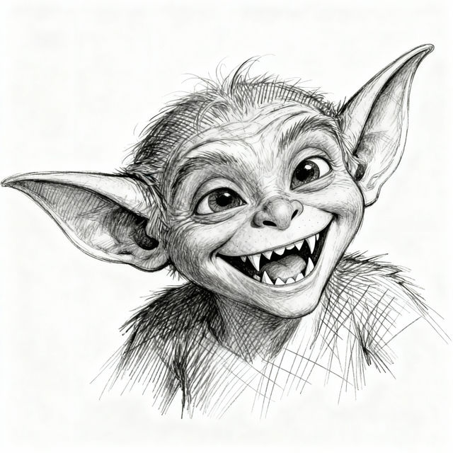Gremlin Drawings - AI Generated gallery
