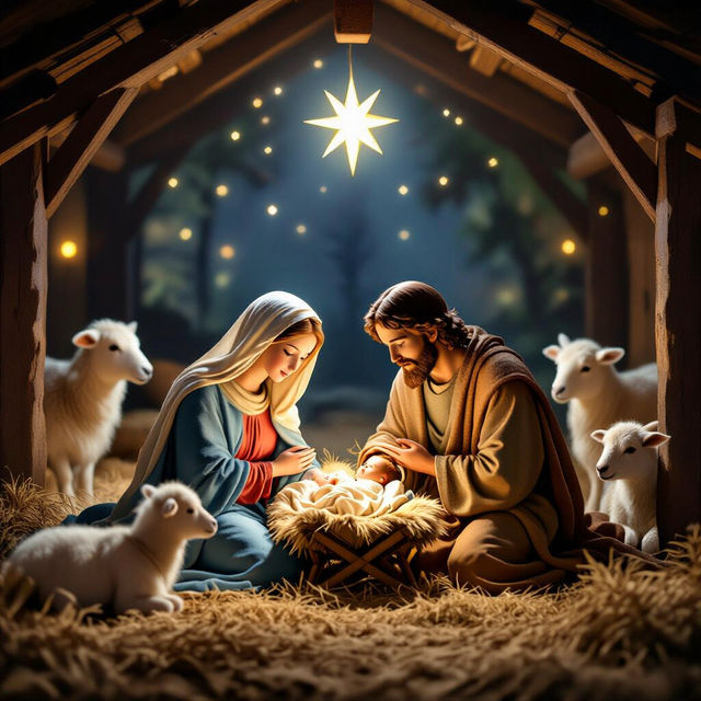 Nativity Images - AI Generated gallery