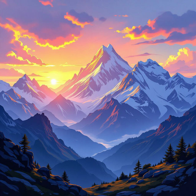 Mountain Range Art gallery