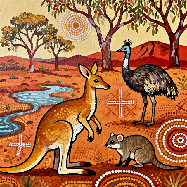 Australian Dot Art gallery