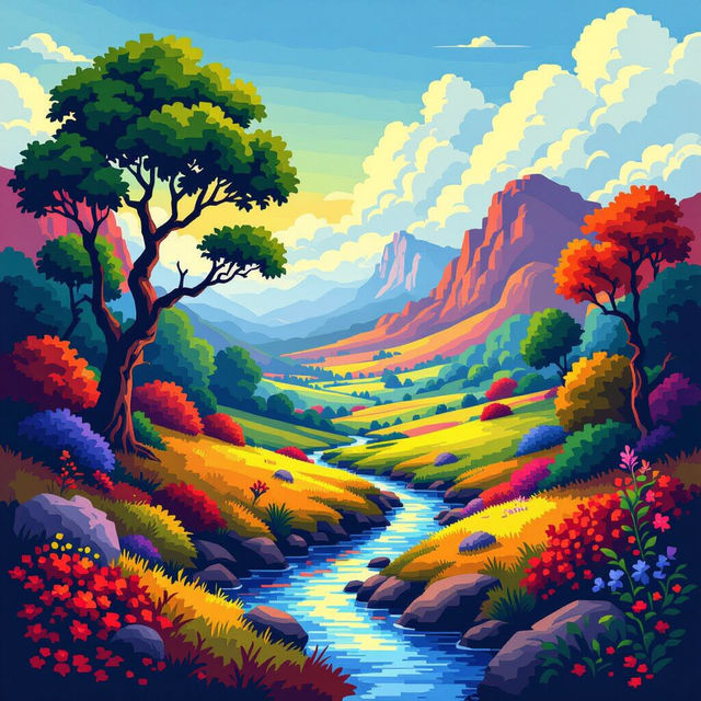 AI Raster Art gallery