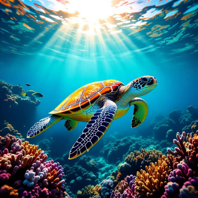 Turtle Pictures - Made With AI gallery