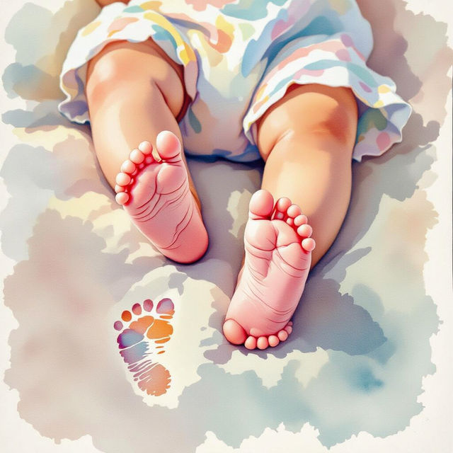 Infant Footprint Art gallery