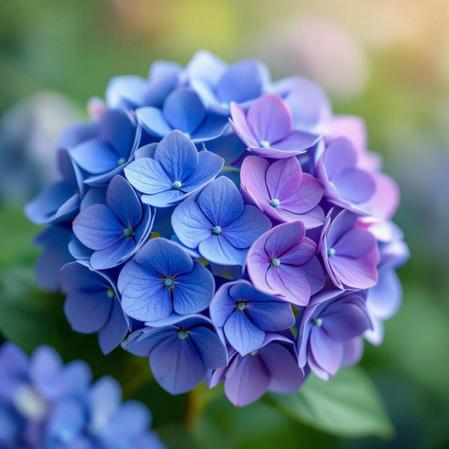 Hydrangea Wallpaper - Made With AI gallery