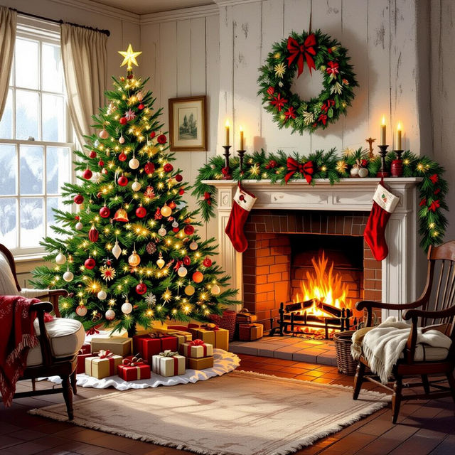 Old Fashioned Vintage Christmas Images gallery