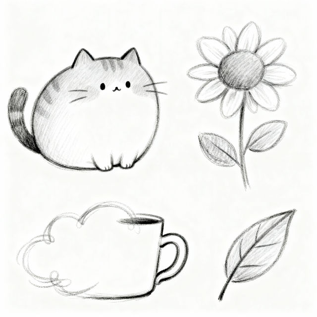 Cute Sketches - Drawing Ideas Made Easy gallery