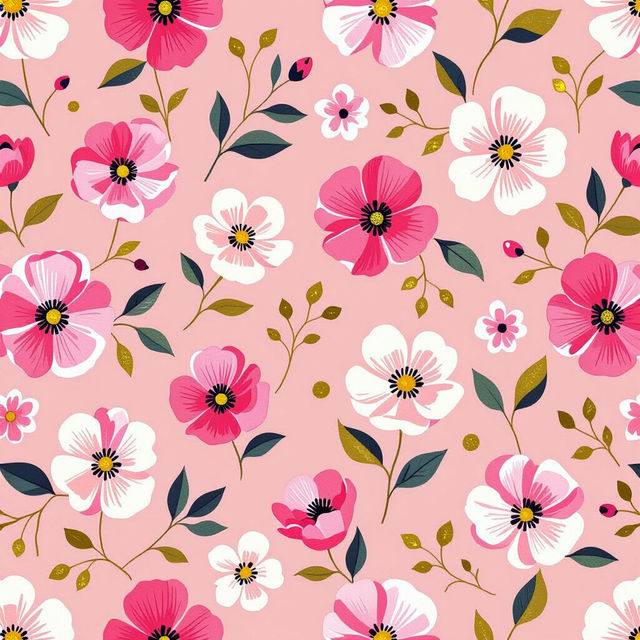 Preppy Pink Wallpapers - Made With AI gallery