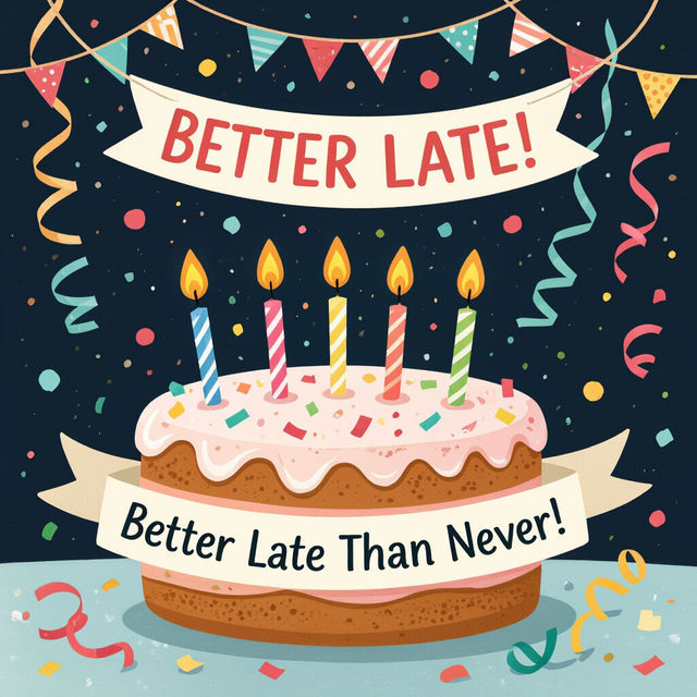 Belated Birthday Wishes Images gallery