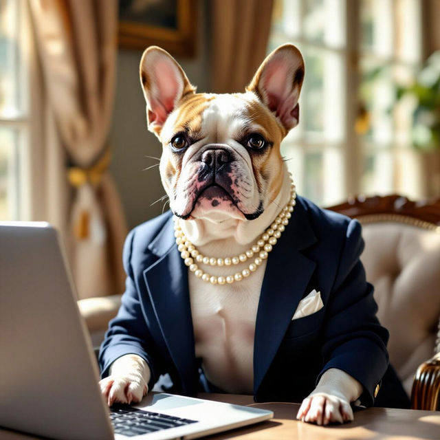 Preppy Dog Wallpaper gallery