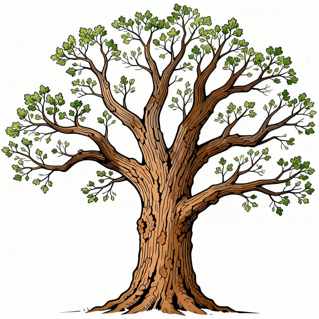 Oak Tree Clip Art gallery