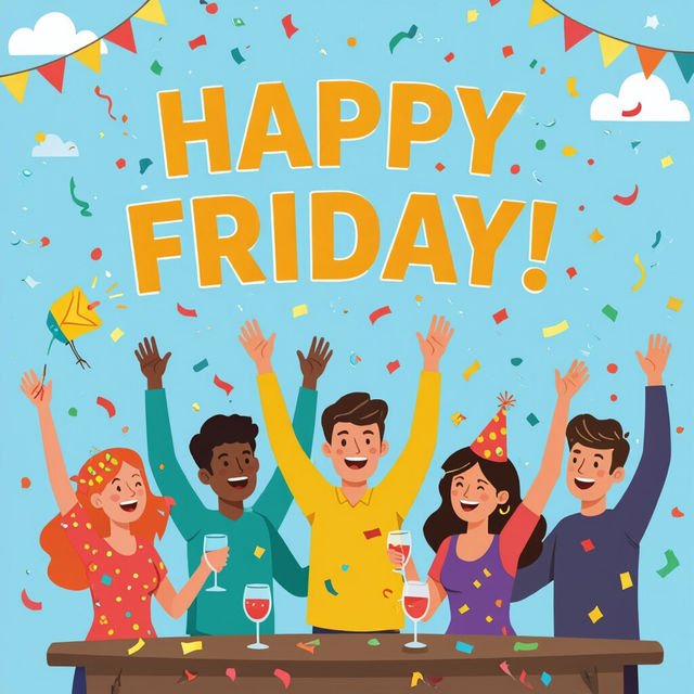 Happy Friday Images - Free AI Creations gallery