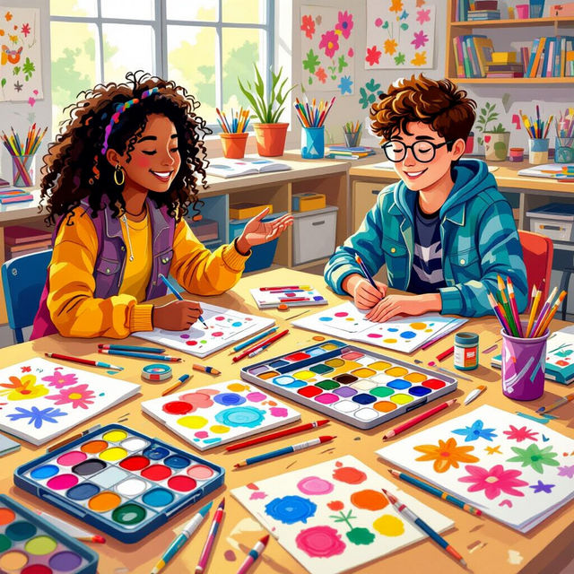 Middle School Art Lessons gallery