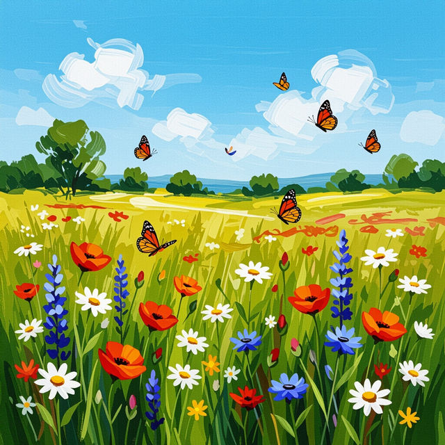 Generate Stunning Spring Pictures with AI gallery