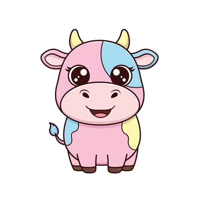 Create a Cow Drawing Easy With AI gallery