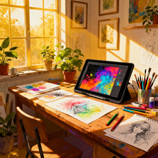 AI Drawing Center gallery