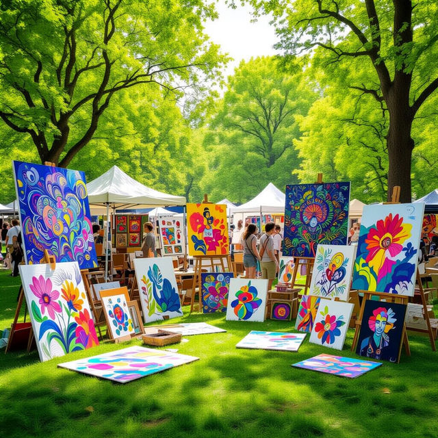 Art In The Park 2024 gallery