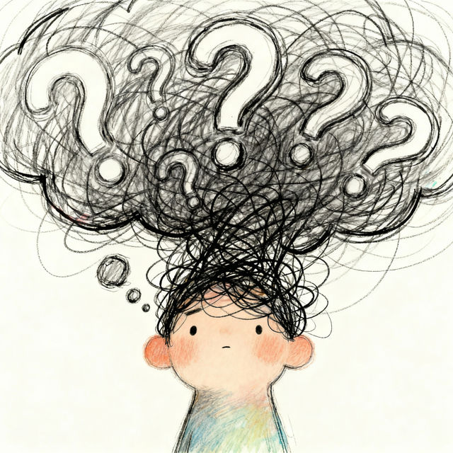 Confused Drawing Art - Made With AI gallery