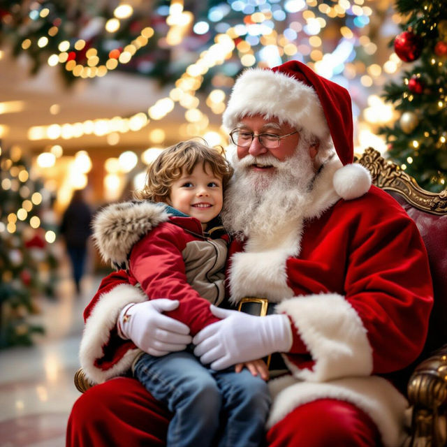 Pictures With Santa At The Mall gallery