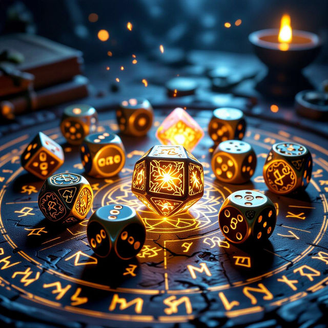 Dice Pictures - AI Generated gallery