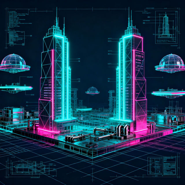 Blueprint Wallpaper gallery