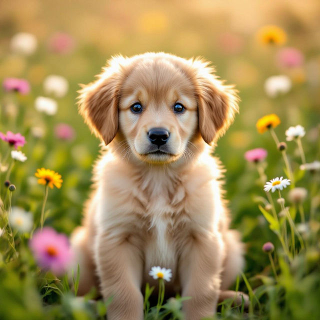 Pictures Of Golden Retriever Puppies gallery