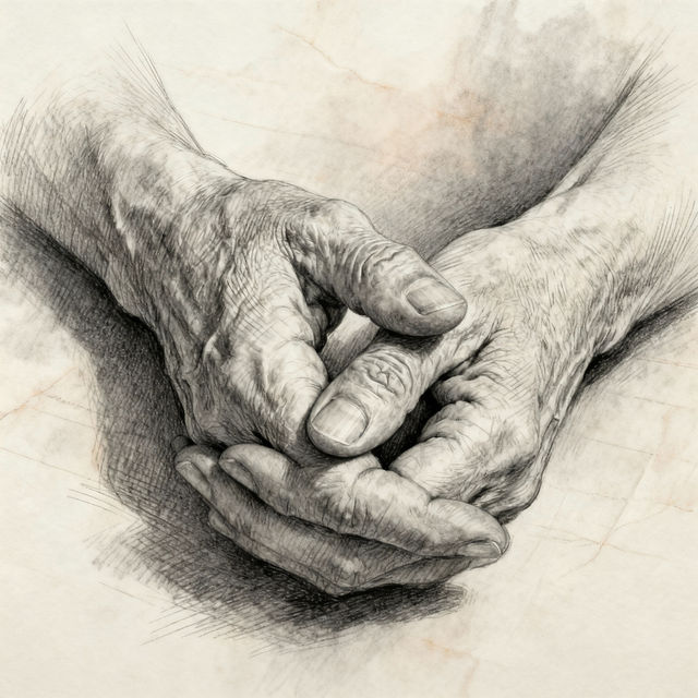 Holding Hand Drawings gallery