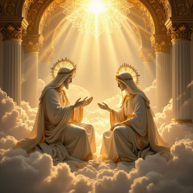 Famous Religious Art - AI Generated gallery