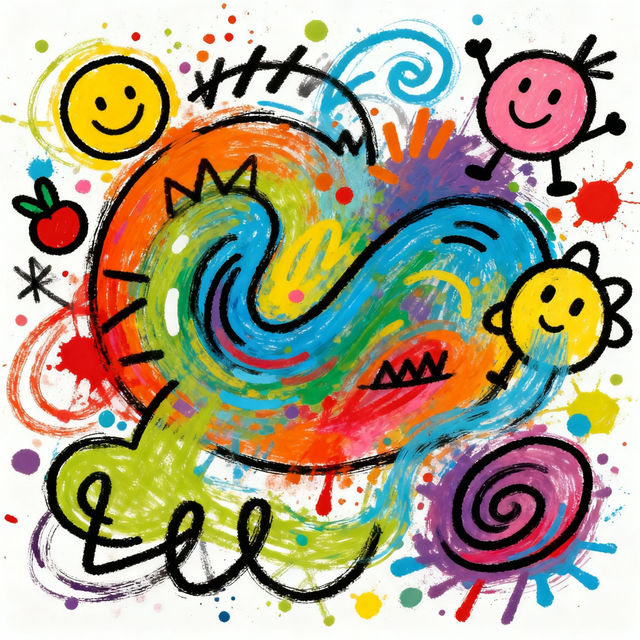 Doodle Drawings - Made With AI gallery