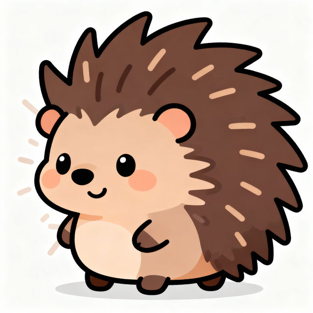 Easy Porcupine Drawings gallery