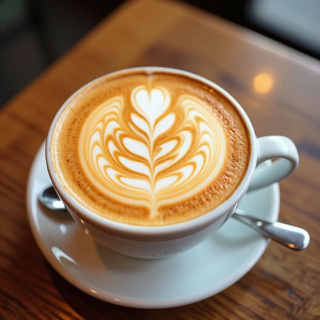 Latte Art Rosetta gallery