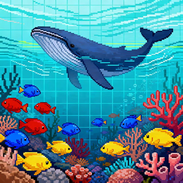 Ocean Pixel Art gallery