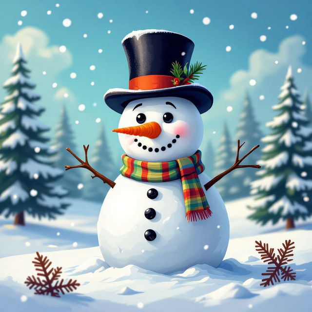 Snowman Images - Created With AI gallery