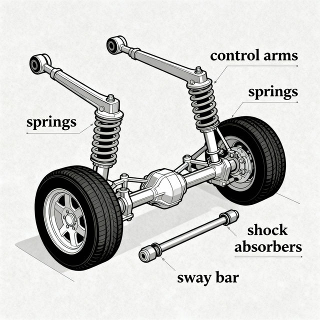 Diagram Suspension Parts Names With Pictures gallery