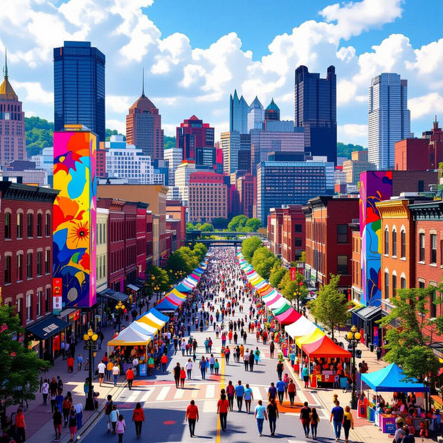 Pittsburgh Art Festival Images gallery