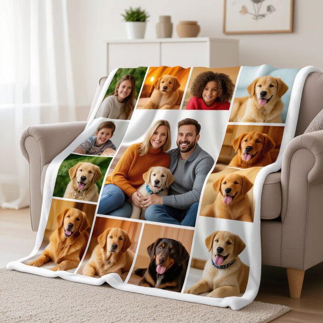 Fleece Picture Blankets - Create Yours With AI gallery