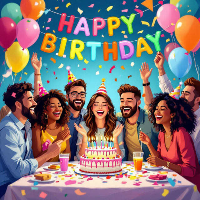 Birthday Celebration Images - Made With AI gallery