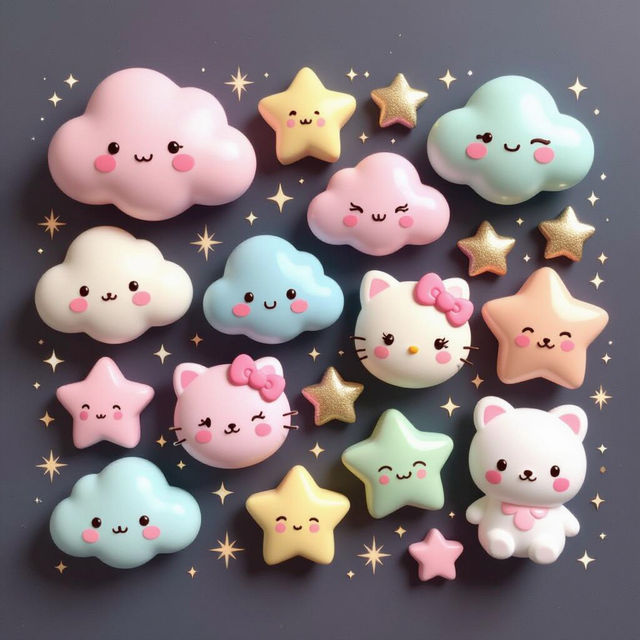 Cute Aesthetic Pictures - Made With AI gallery