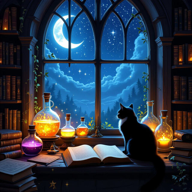 Witchy Wallpapers - AI Generated gallery
