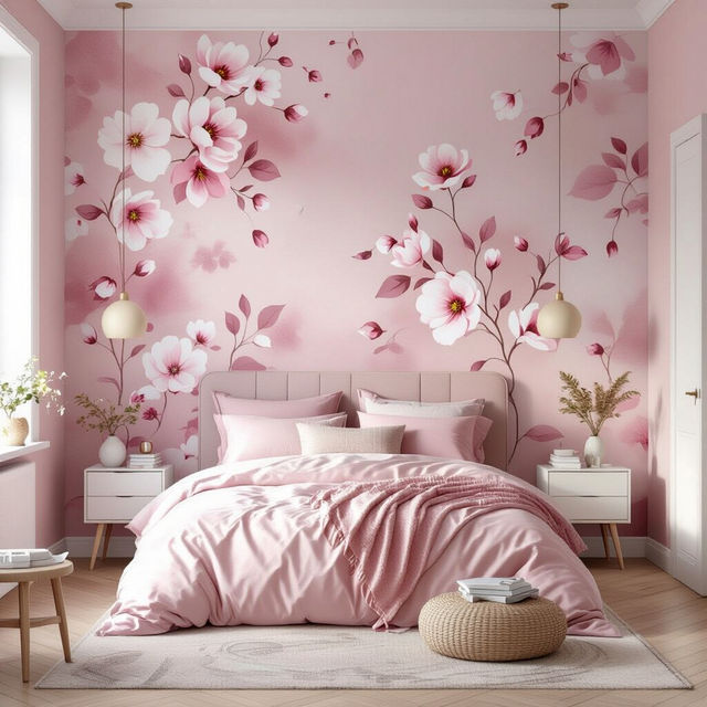 Pink Wallpaper For Room gallery