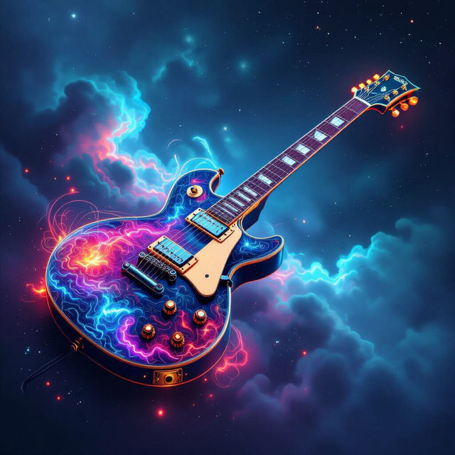 Guitar Art - AI Generated gallery