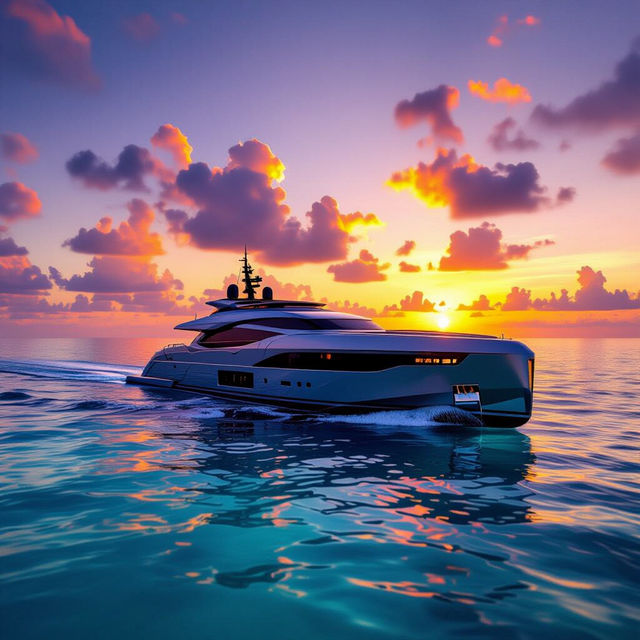 Luxury Yacht Images - AI Generated gallery