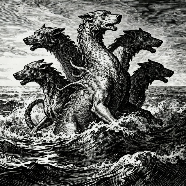 Scylla Drawings gallery