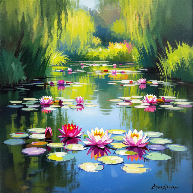 Explore Stunning Monet Art Created With AI gallery