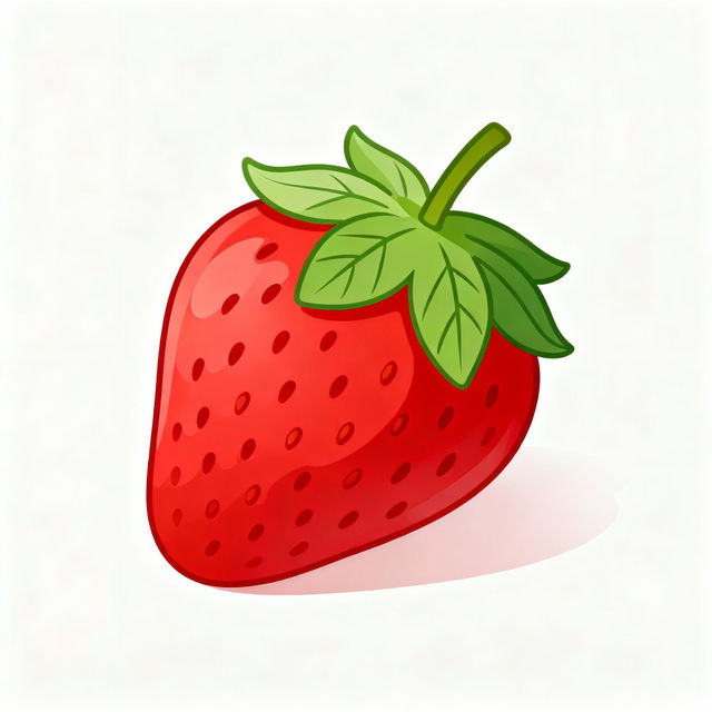 Easy Strawberry Drawing - Made With AI gallery