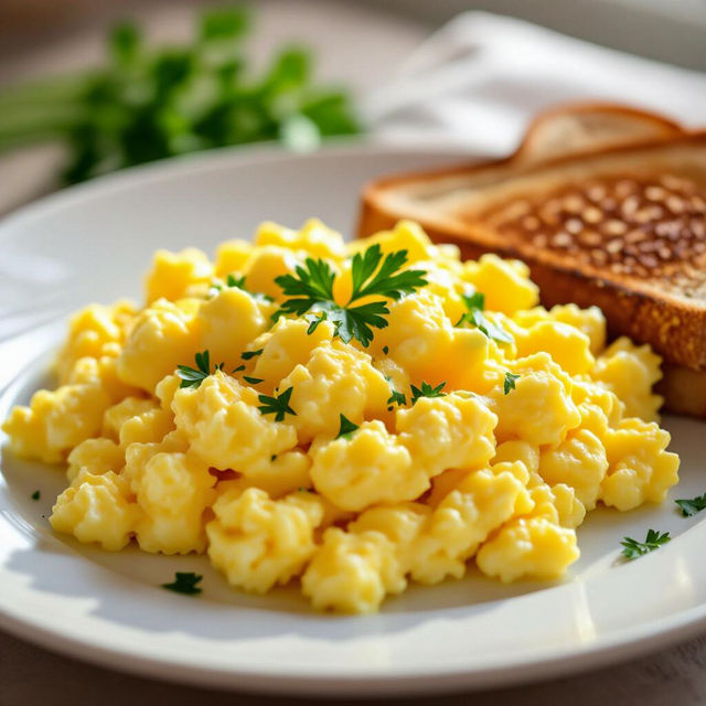 Picture Of Scrambled Eggs - AI Creations gallery