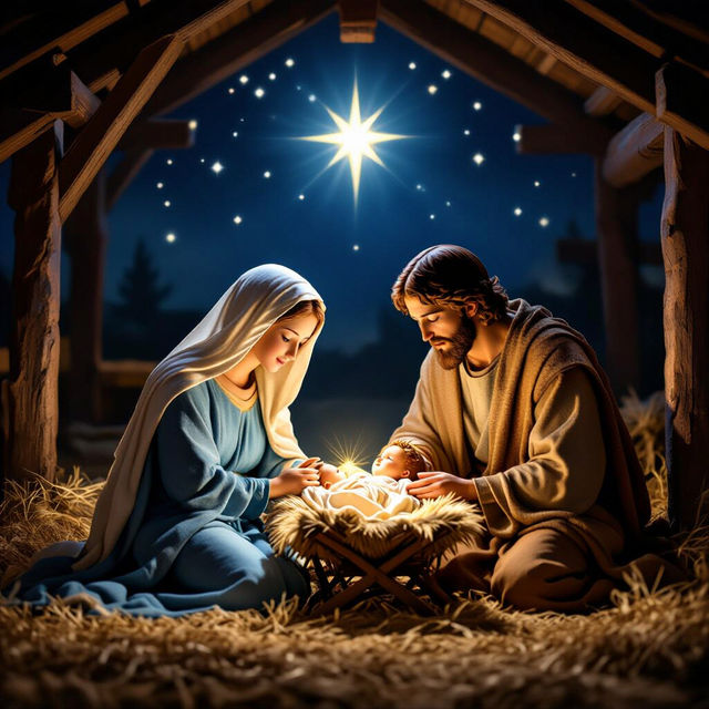 Free Nativity Images - AI Generated gallery