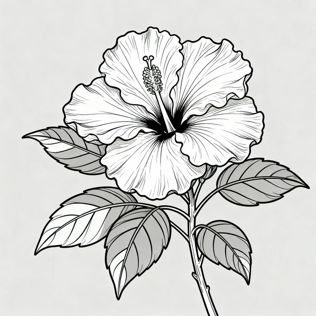 Hawaiian Flower Drawings gallery