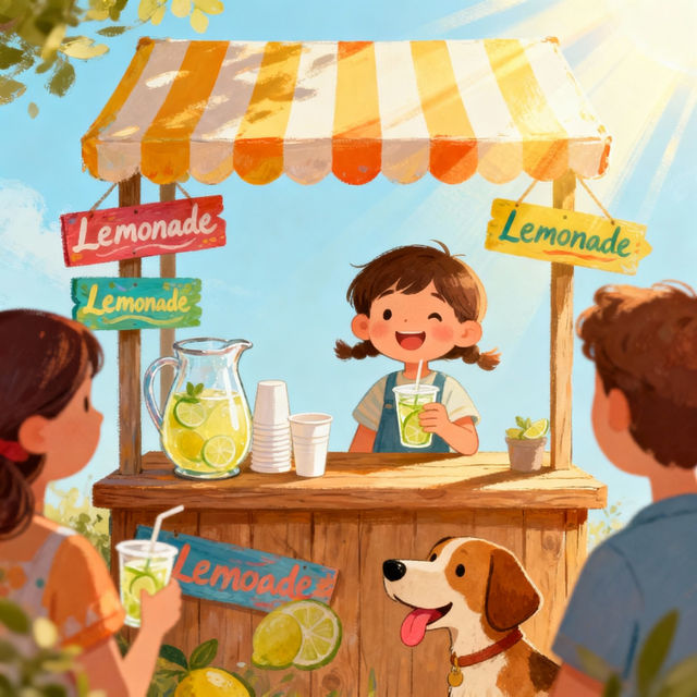 Lemonade Stand Drawings gallery