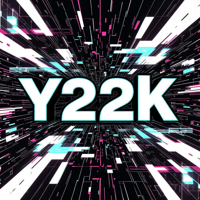 Y2k Wallpaper - Black And White gallery
