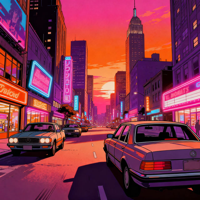 Retro Drawings - AI Generated Art gallery